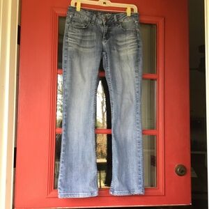 Wrangler bootcut jeans size 5 with 29 inch inseam